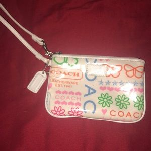 Coach wristlet